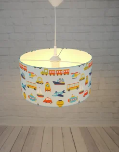 niermann STAND BY niermann Retrofit Kinderlampe Pendel Fahrzeuge