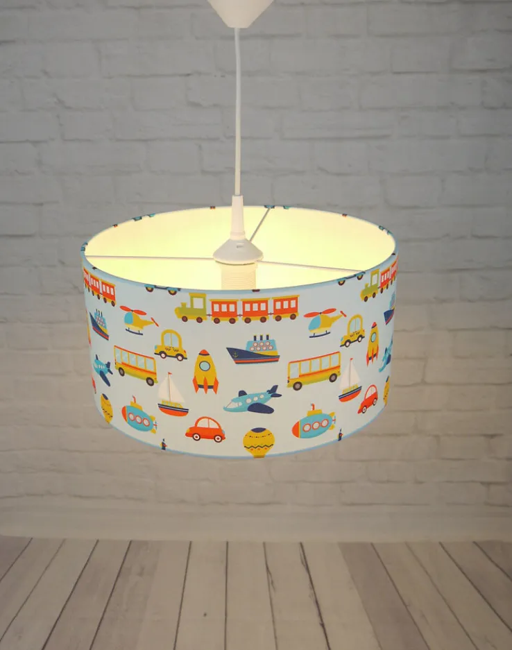 niermann STAND BY niermann Retrofit Kinderlampe Pendel Fahrzeuge