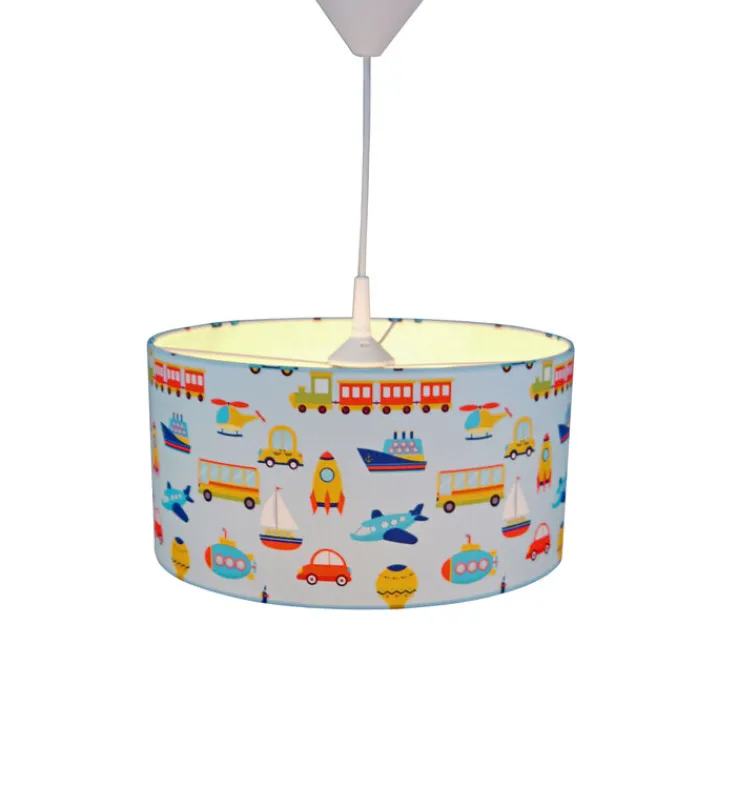 niermann STAND BY niermann Retrofit Kinderlampe Pendel Fahrzeuge