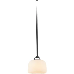 nordlux Akku LED Außenhängeleuchte KETTLE 22 cm schwarz