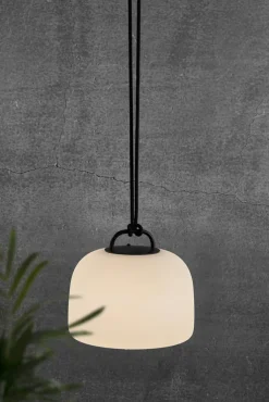nordlux Akku LED Außenhängeleuchte KETTLE 22 cm schwarz