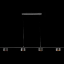nordlux LED Balkenpendel CLYDE 4-flg schwarz