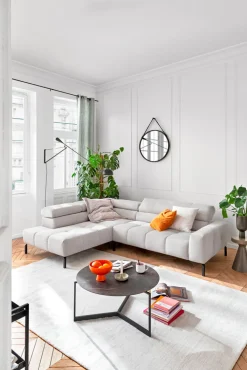 Ole Gunderson Ecksofa CASABLANCA 219 x 273 cm Feincord