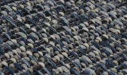 Outdoorteppich CLYDE 67 x 120 cm beige/blau