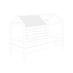 Kinder PAIDI Dachschindeln TINY HOUSE 2er Set weiß