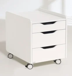 Kinder PAIDI Rollcontainer JARO Kreideweiß