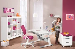 Kinder PAIDI Rollcontainer JARO Kreideweiß