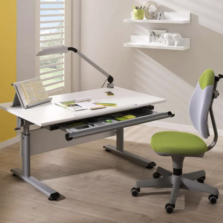 PAIDI Schreibtisch MARCO Kreideweiß