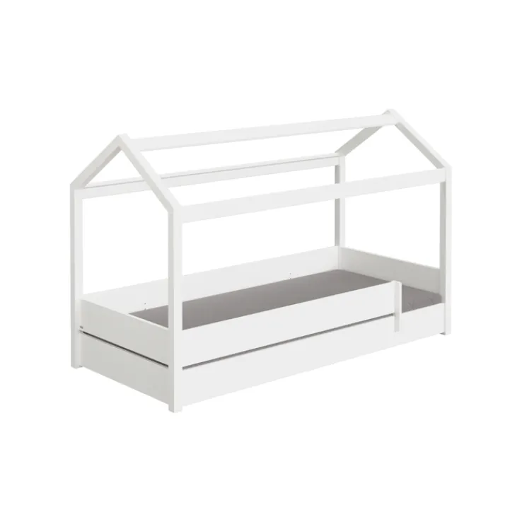 Kinder PAIDI Spielbett TINY HOUSE weiß