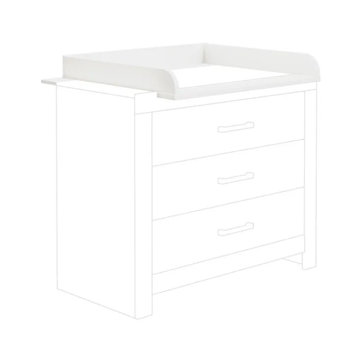 PAIDI Wickelkommode FIONA weiß