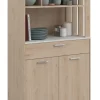 Parisot Buffet-Schrank GALA 11 Jackson Eiche Dekor/ Beton Optik 84x182x41 cm