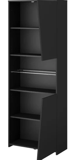 Parisot Gamertisch und Regal mit LED Beleuchtung schwarz