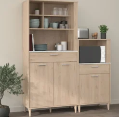 Parisot Küchenbuffet Set Gala 1 Jackson Eiche Dekor