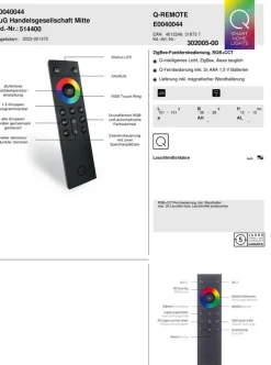 Paul Neuhaus Funkfernbedienung Q-REMONTE 2-teilig