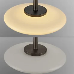 Paul Neuhaus LED Balkenpendel PURE VITRUM 3-flg braun