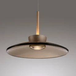 Paul Neuhaus LED Balkenpendel PURE MOON 3-flg bronze