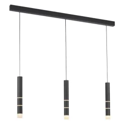 Paul Neuhaus LED Balkenpendel PURE-VEGA 120 cm schwarz