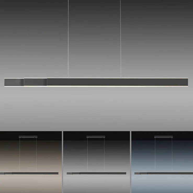 Paul Neuhaus LED Balkenpendel PURE-LUME anthrazit