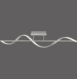 Paul Neuhaus LED Deckenlampe Q-SWING 1-flg silberfähig