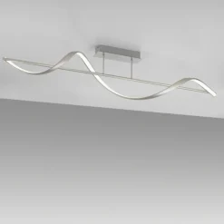 Paul Neuhaus LED Deckenlampe Q-SWING 1-flg silberfähig