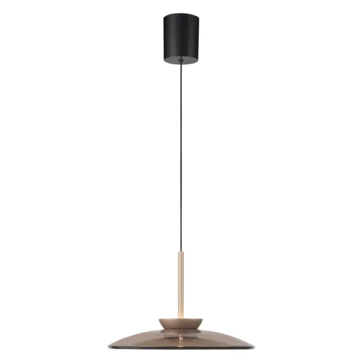 Paul Neuhaus LED Pendelleuchte PURE E-MOON 1-flg bronze