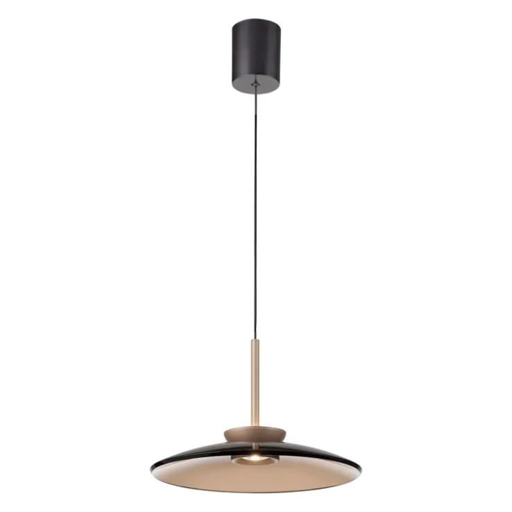 Paul Neuhaus LED Pendelleuchte PURE E-MOON 1-flg bronze