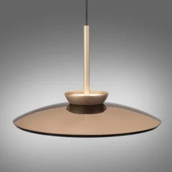 Paul Neuhaus LED Pendelleuchte PURE E-MOON 1-flg bronze