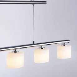 Paul Neuhaus LED Pendelleuchte HYDRA 5-flg stahlfarbig