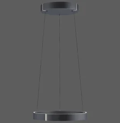 Paul Neuhaus LED Pendelleuchte PURE E-CLIPSE 50 cm grau