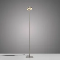 Paul Neuhaus LED Stehlampe Q-ROTATE 22 cm alu-/nickelfarbig