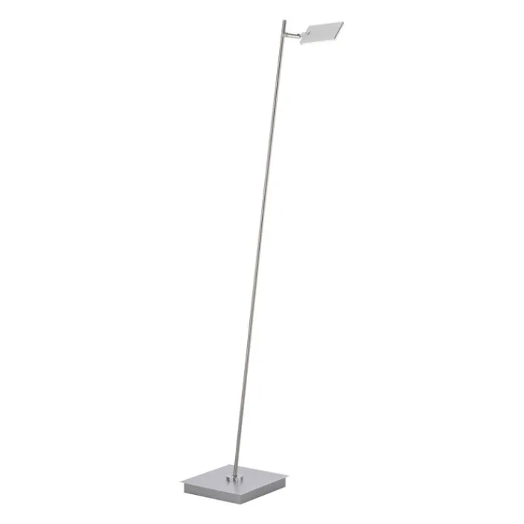 Paul Neuhaus LED Stehlampe PURE-MIRA alufarbig
