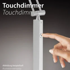 Paul Neuhaus LED Stehlampe PURE-GRAFO schwarz