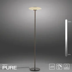 Paul Neuhaus LED Stehlampe PURE VITRUM 32 cm braun