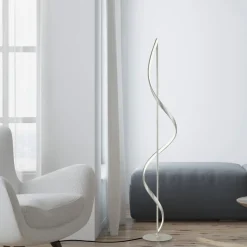 Paul Neuhaus LED Stehlampe Q-SWING 24 cm silberfarbig