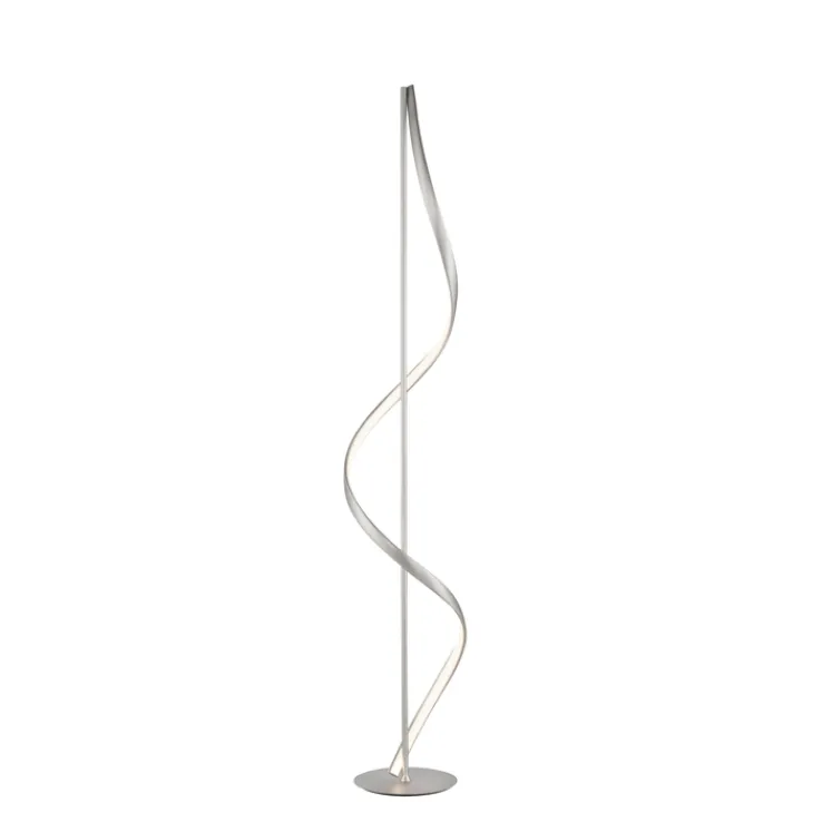 Paul Neuhaus LED Stehlampe Q-SWING 24 cm silberfarbig