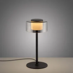 Paul Neuhaus LED Tischlampe RIKA 15 cm schwarz