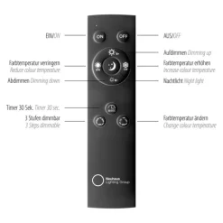 Paul Neuhaus LED Tischlampe PURE-MIRA alufarbig