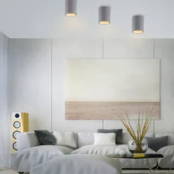 Paul Neuhaus Retrofit Deckenlampe ETON 11 cm beton