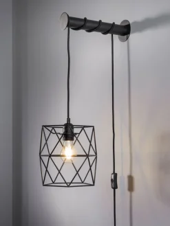 Paul Neuhaus Retrofit Wandleuchte PILUA Draht