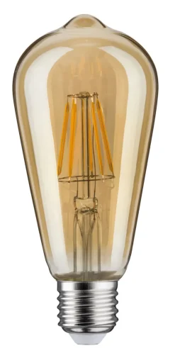 Paulmann LED Leuchtmittel AGL Kolben E27 / 6 Watt goldfarbig