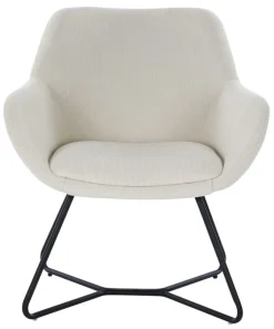 PHILL HILL Polsterstuhl SABRINA cremefarbig/schwarz