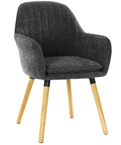 PHILL HILL Stuhl HARRY Buche Massivholz/grau