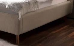 QUARTIER Polsterbett LOTTE 180 x 200 cm beige