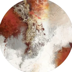 PRO ART Alu-Art Bild BROWN SILVER GOLD I 100 cm