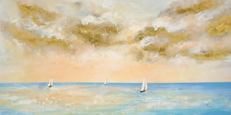 PRO ART Bild SILENCE IS GOLDEN 120 x 60 cm