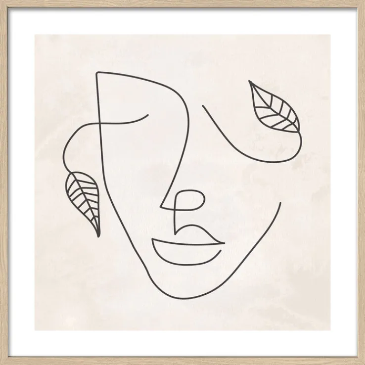 PRO ART Framed Art Bild BOHO STYLE 33 x 33 cm