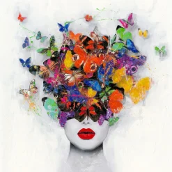 PRO ART Handpanting Bild HANDPAINTING 100 x 100 cm