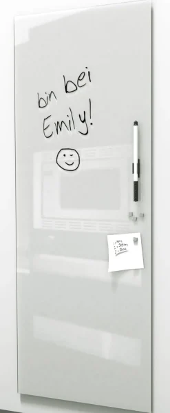 PRO ART Memoboard 80 x 30 cm Metall weiß