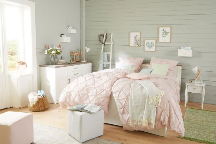 PRO ART Slim-Scandic Bild EUCALYPTUS HEART 33 x 33 cm Rahmen mehrfarbig