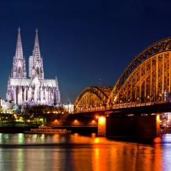 PRO ART PRO-ART Glas Art Bild KÖLN DOM II 20 x 20 cm Floatglas